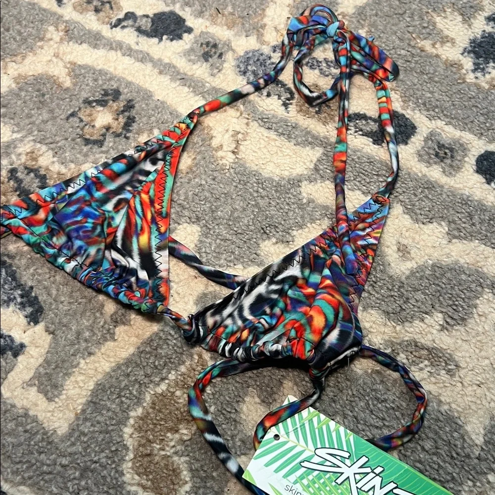 Skinz bikini top‎ new with tags M #70
